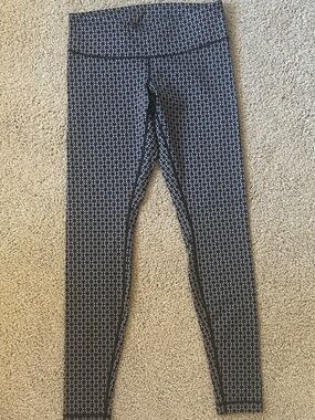 LULULEMON Wunder Under Legging Geo Print - 29" inseam